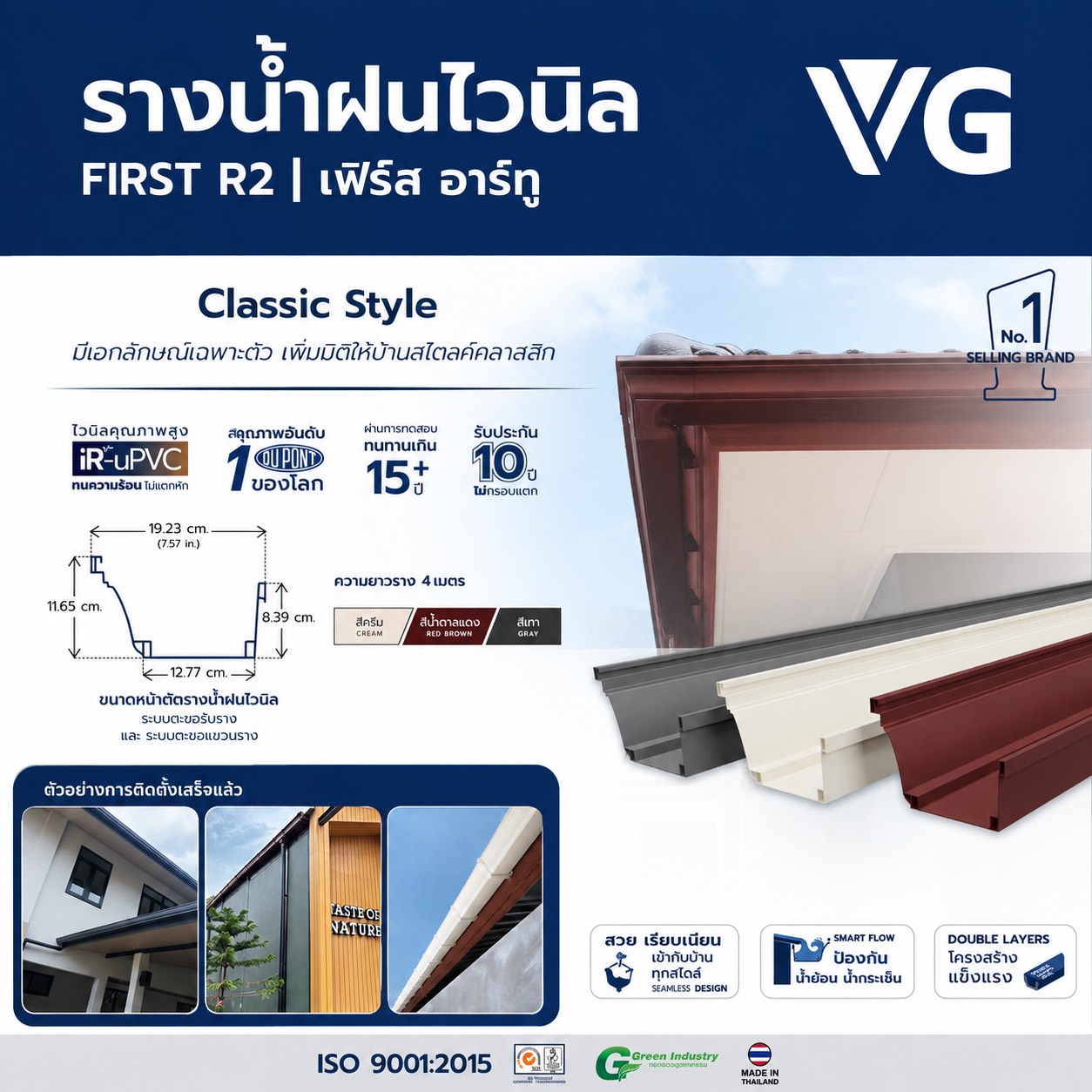 รางน้ำ FIRST R2